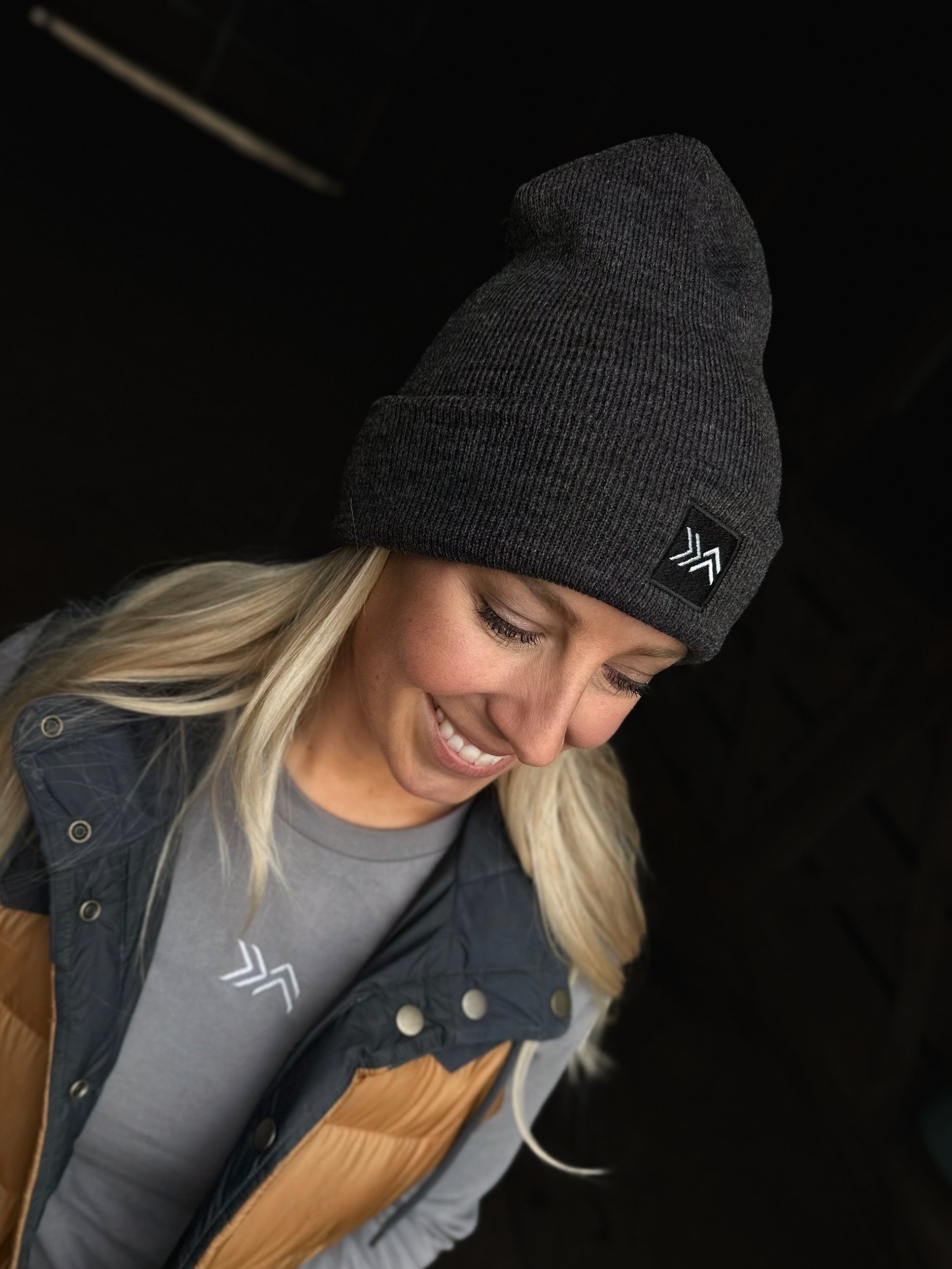 RB™ Beanie // Charcoal &amp; Silver